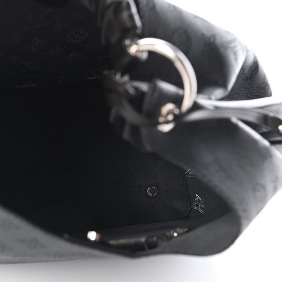*SOLD* Louis Vuitton Mahina Carmel Hobo - Picture 6 of 8